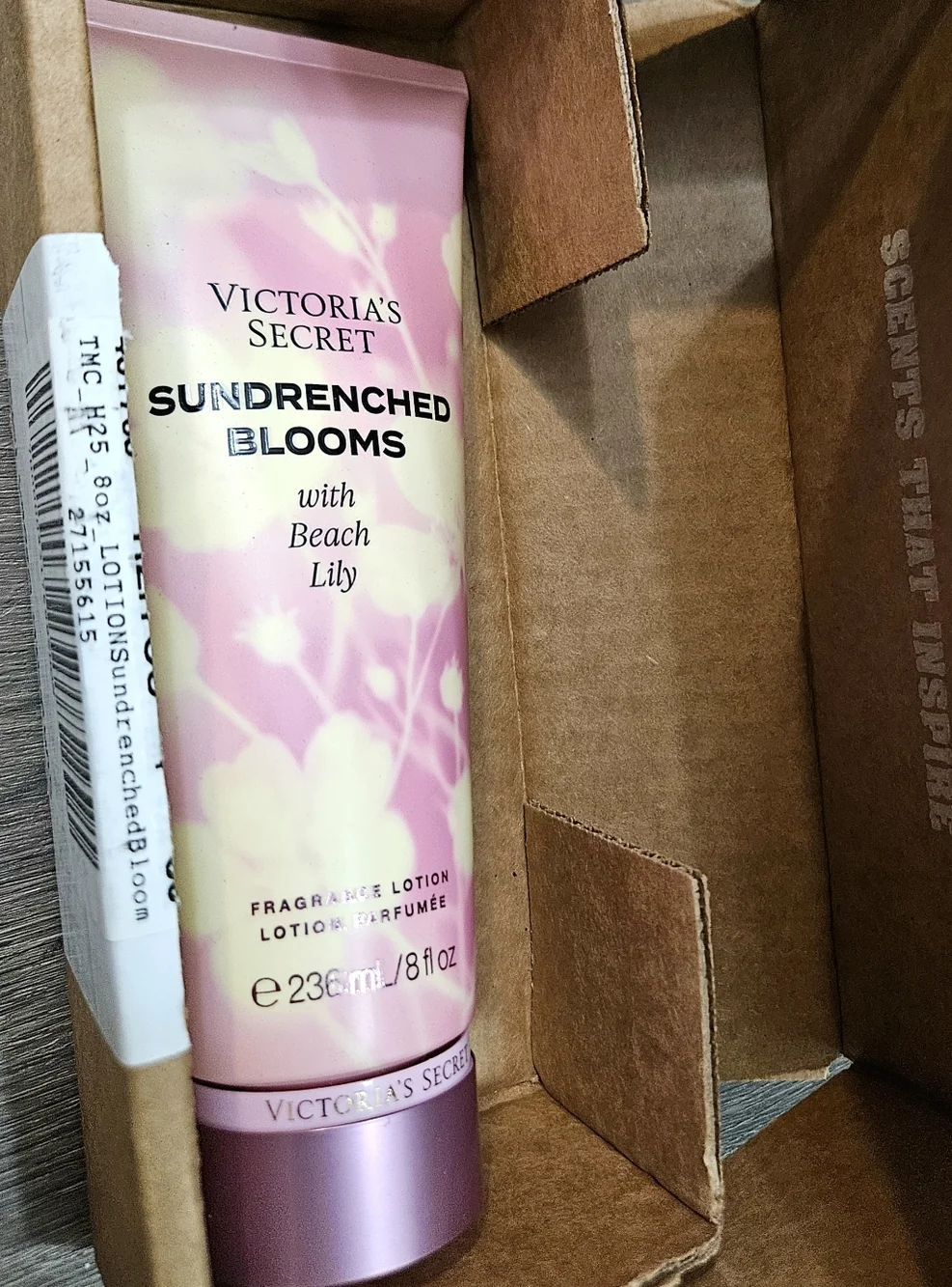 Victoria's Secret Sundrenched Blooms Body Lotion NEW 8oz Beach Lilly Womens